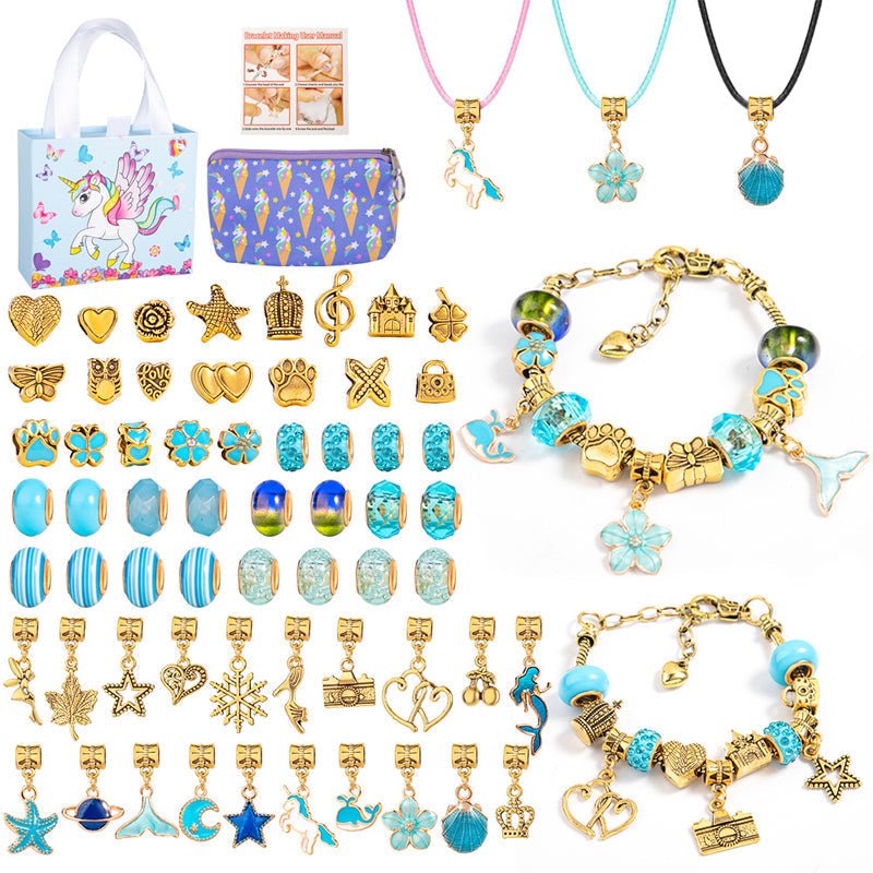 Norvo | CHARMELLA – Glitrende Jenters Charm Armbånd Lage Sett for Kreativ Moro