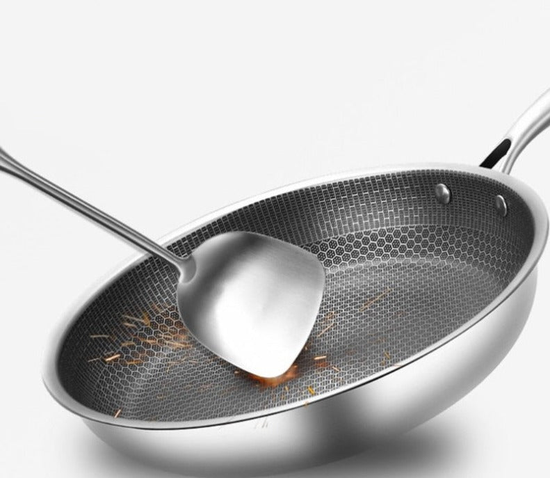 Norvo | ChefSteel Panne – Rustfritt Stål Non-Stick Stekepanne for Uanstrengt Matlaging