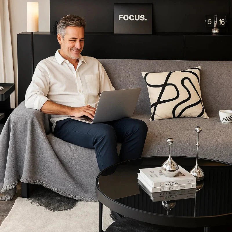 Norvo | ChenilleChic – Teksturert Stoff for Økt Stil