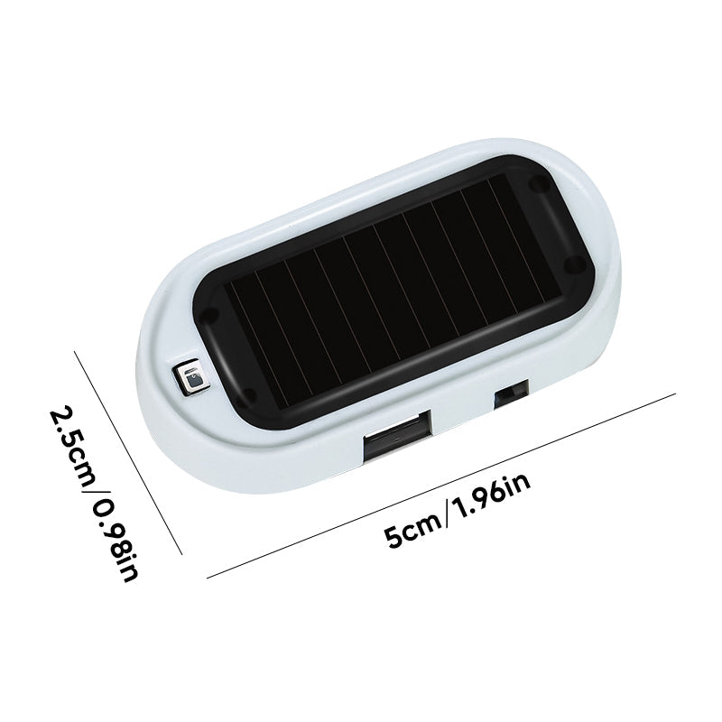 Norvo | Solar LED Flash Bil Alarm Simulator
