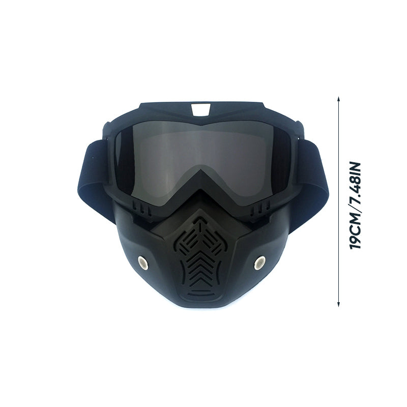 Norvo | Harley Retro Utendørs Ride Maske