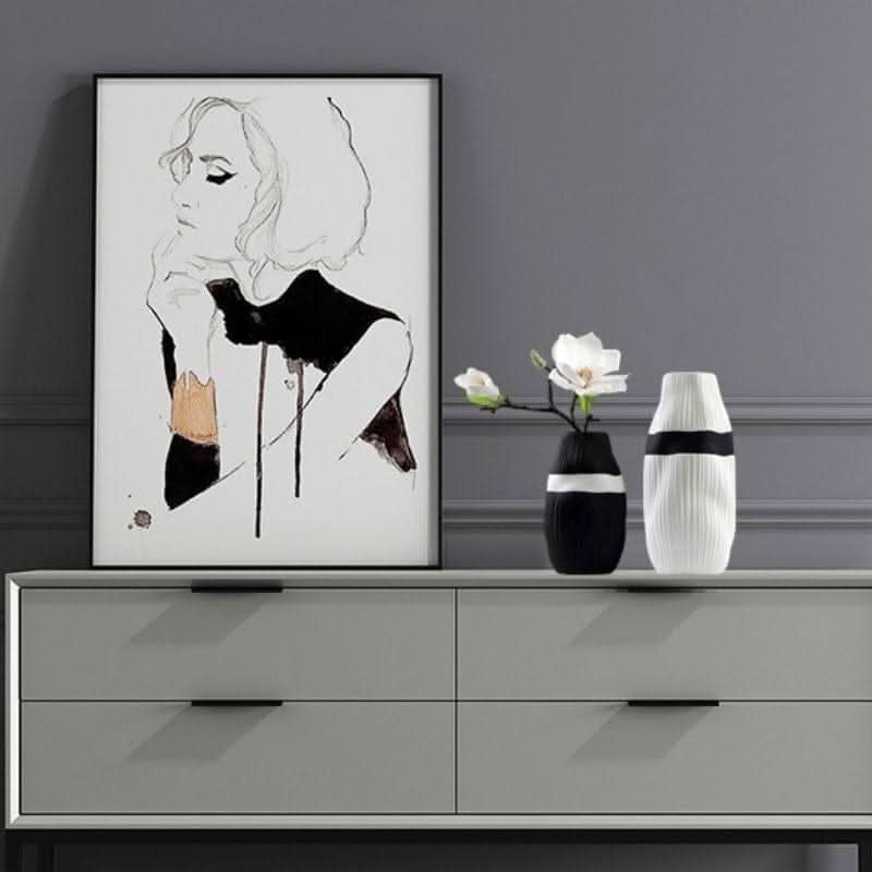 Norvo | HIKARIA – Elegant keramisk vase for moderne akenter