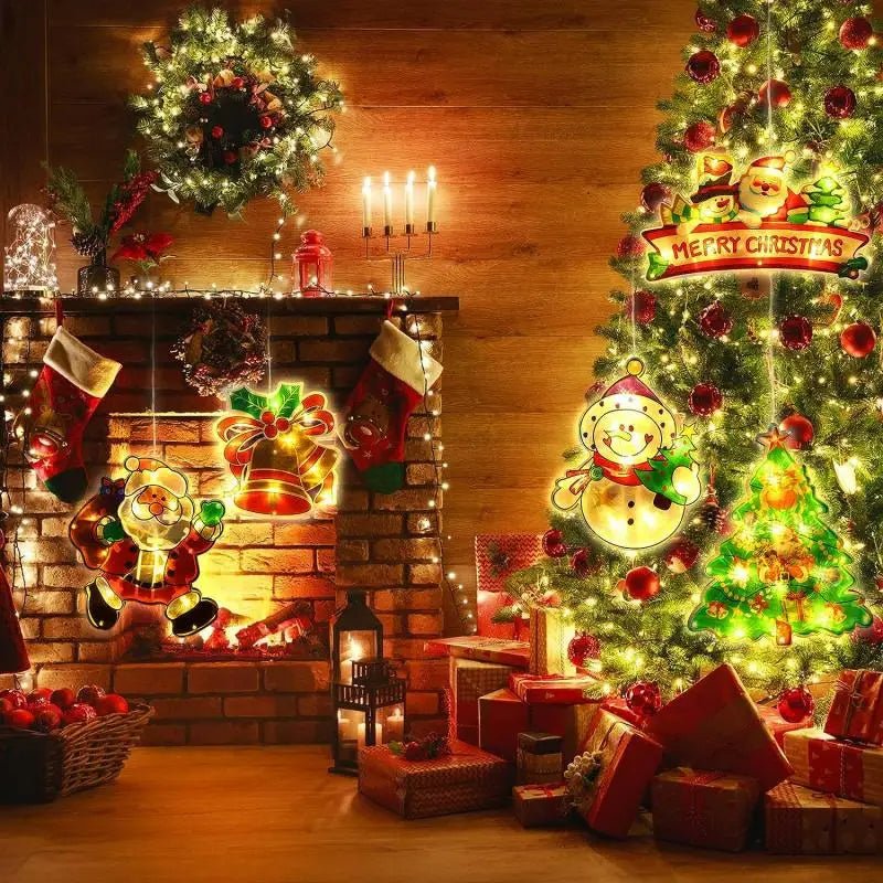 Norvo | Julevindus hengelamper - Batteridrevne juledekorasjoner