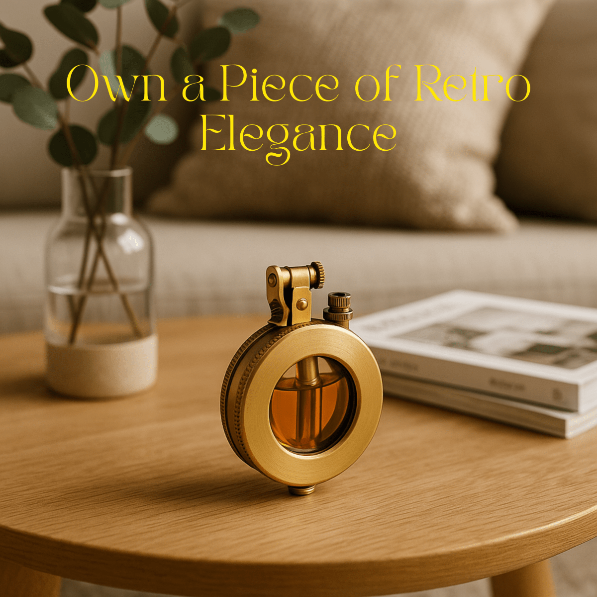 Norvo | CLASSIC TIME – Retro Metall Kerosin Lighter med Vintage Design