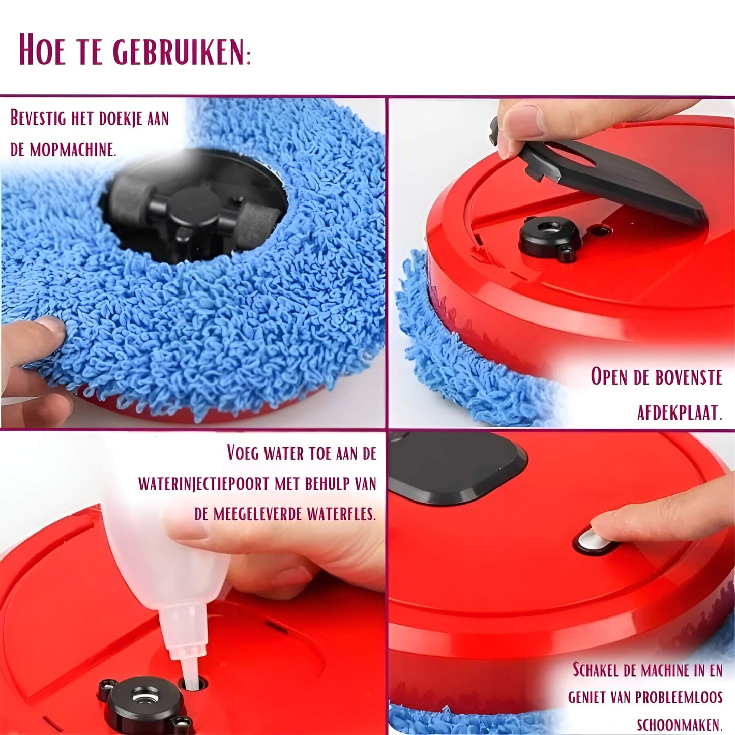 Norvo | CleanBot Hjemmerobot Mopp