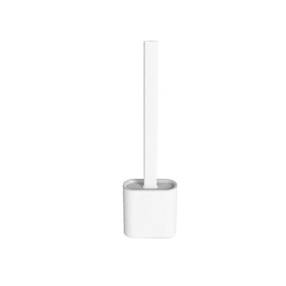 Norvo | CleanBrush – Hygienisk Silikon Toalettbørste med Veggfeste