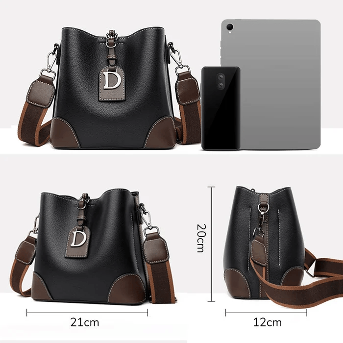 Norvo | AllureLuxe | Elegant Lær Skulderveske Stilig Design