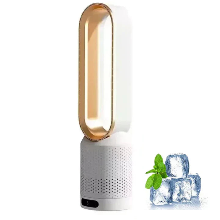 Norvo | Bærbar bladløs vifta med luftrensing og fjernkontroll