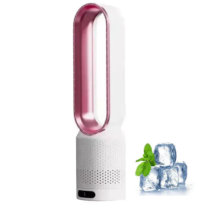 Norvo | Bærbar bladløs vifta med luftrensing og fjernkontroll