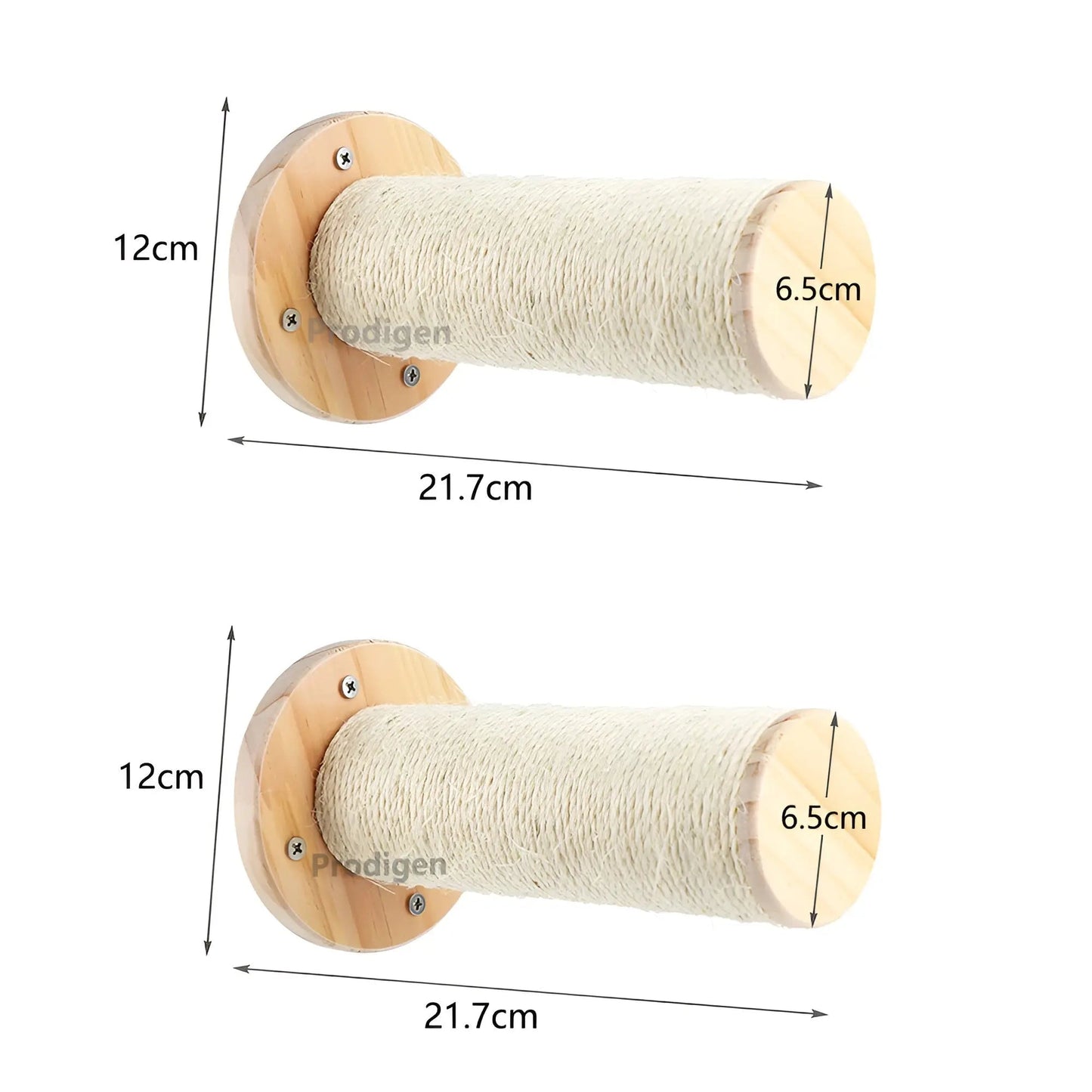 Norvo | Klatrevegghylle for katter med klore søyle - ClimbPaws