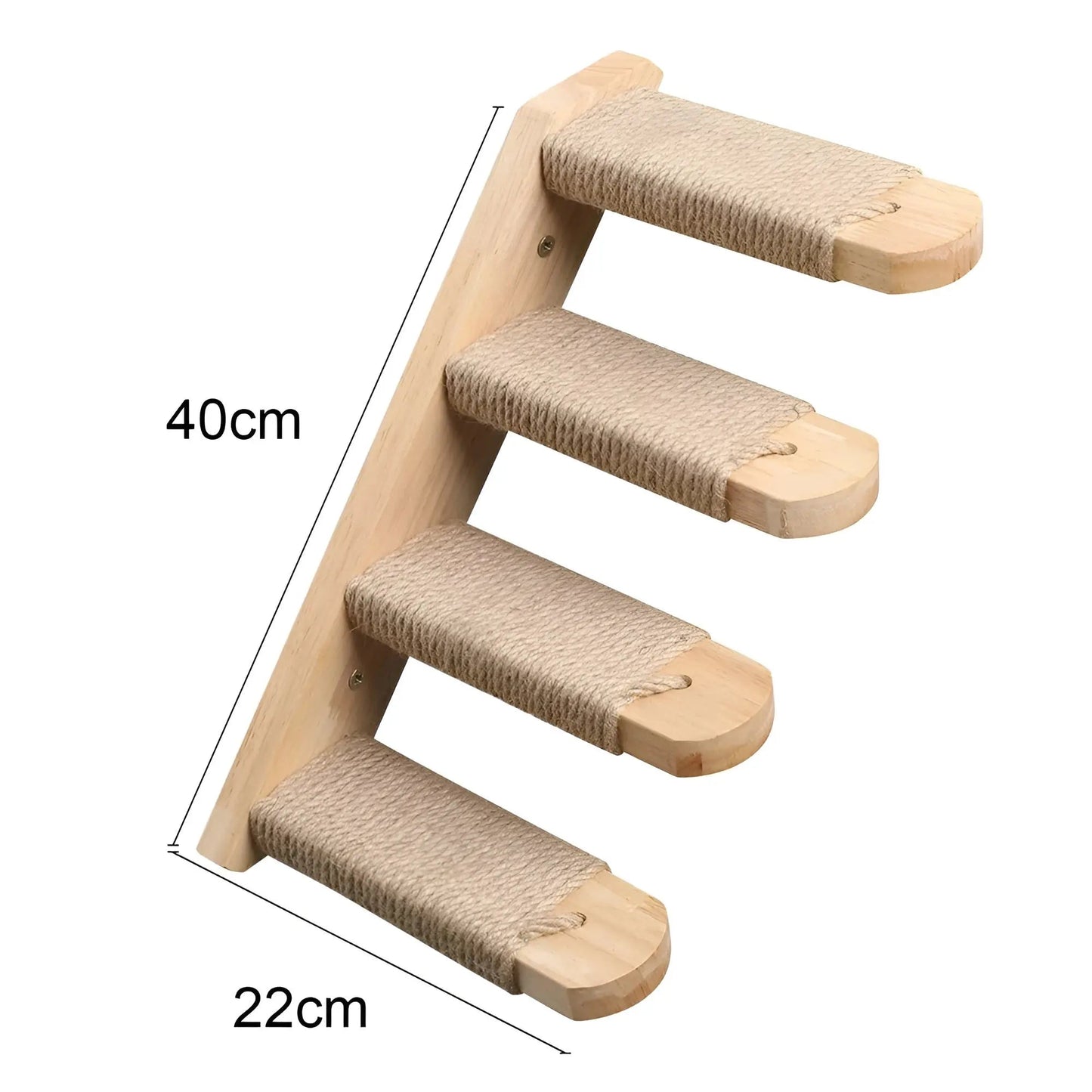 Norvo | Klatrevegghylle for katter med klore søyle - ClimbPaws