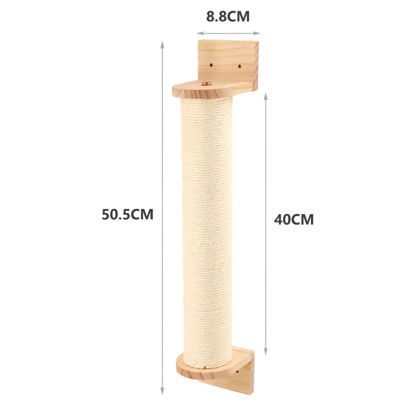 Norvo | Klatrevegghylle for katter med klore søyle - ClimbPaws