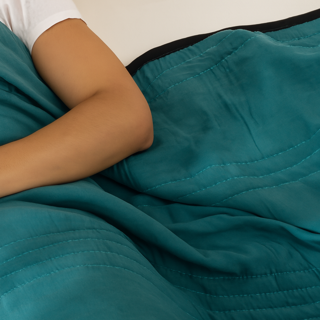 Norvo | Sommer Lett Quilt Solid Farge Helårs Comforter for Dobbeltseng