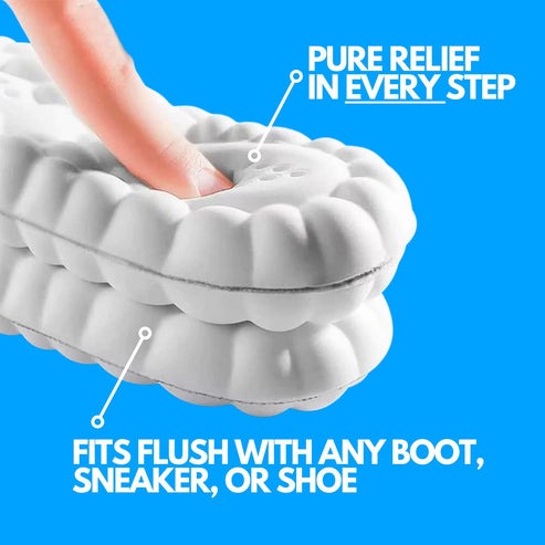 Norvo | Ortopediske såler for flate føtter | Minne skum bue støtte | Komfort og smertelindring