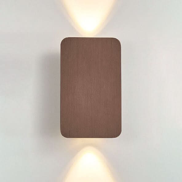 Norvo | Nordisk Minimalistisk Aluminium Rektangulær LED Vegglampe