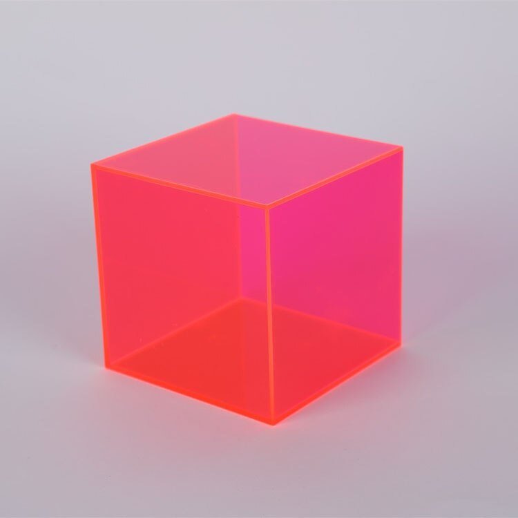 Norvo | Fargerik akryl lagringsboks - Gjennomsiktig utstillingsboks