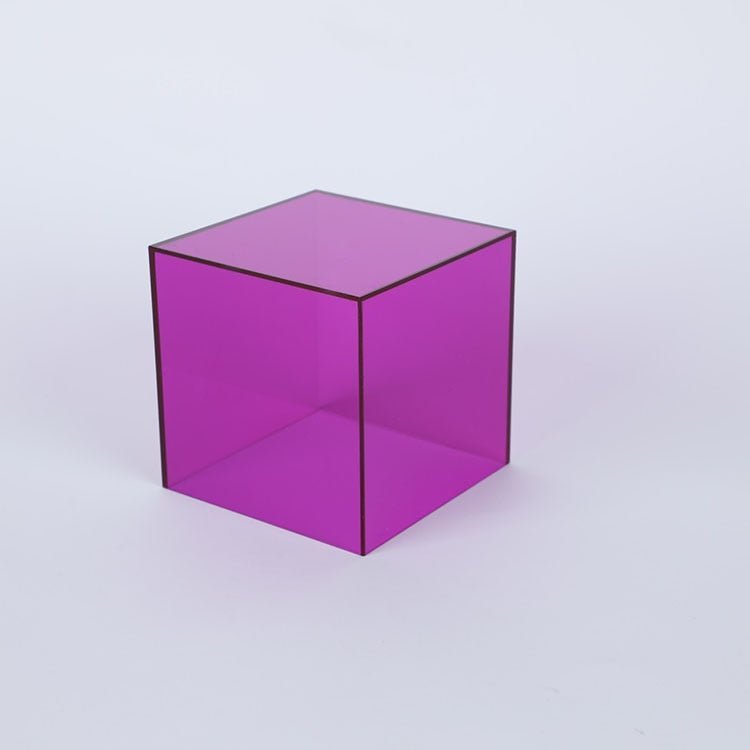 Norvo | Fargerik akryl lagringsboks - Gjennomsiktig utstillingsboks