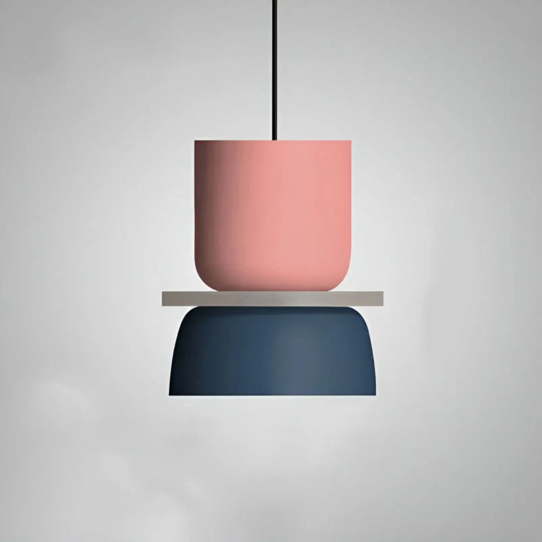 Norvo | Fargerik og Trendy Macaron LED Pendellampe - VividGlow