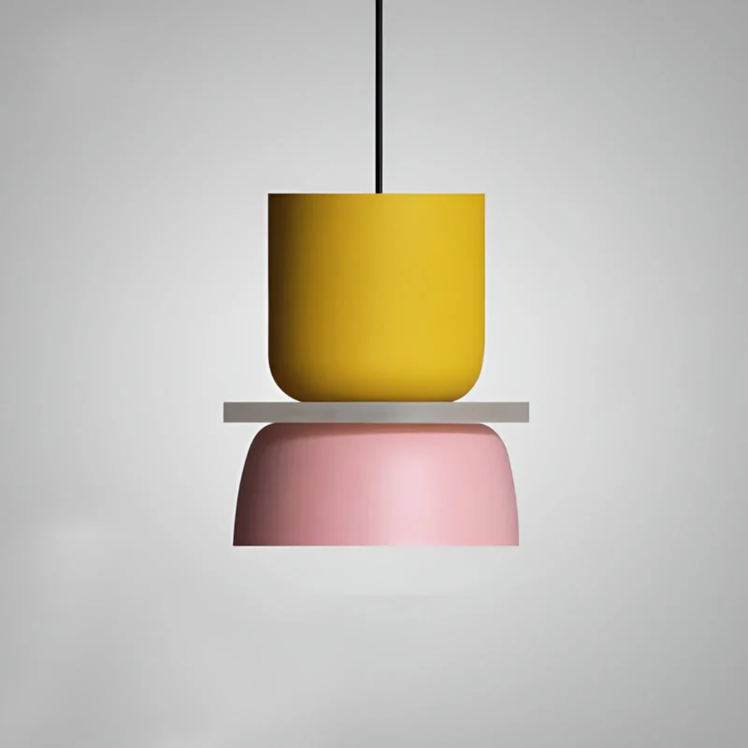 Norvo | Fargerik og Trendy Macaron LED Pendellampe - VividGlow