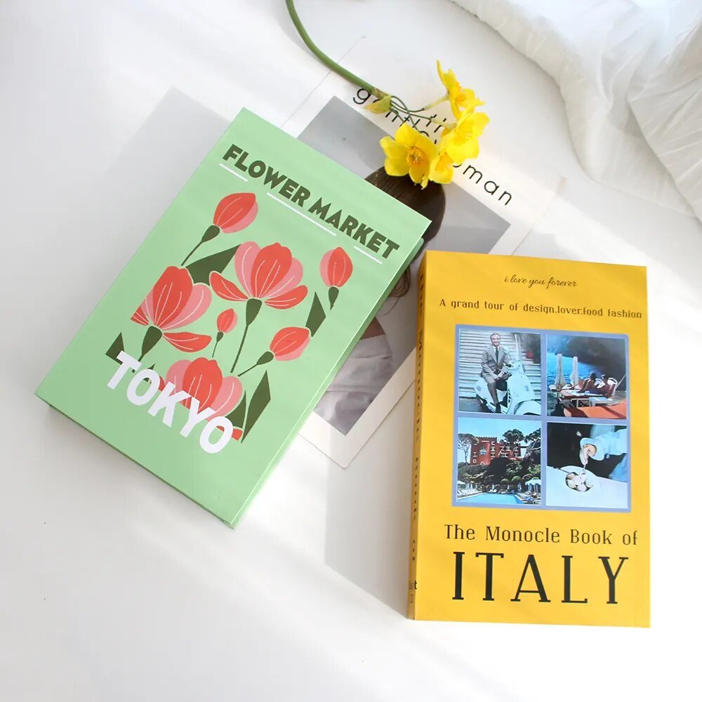 Norvo | Fargerik Lagringsbok Dekorasjon