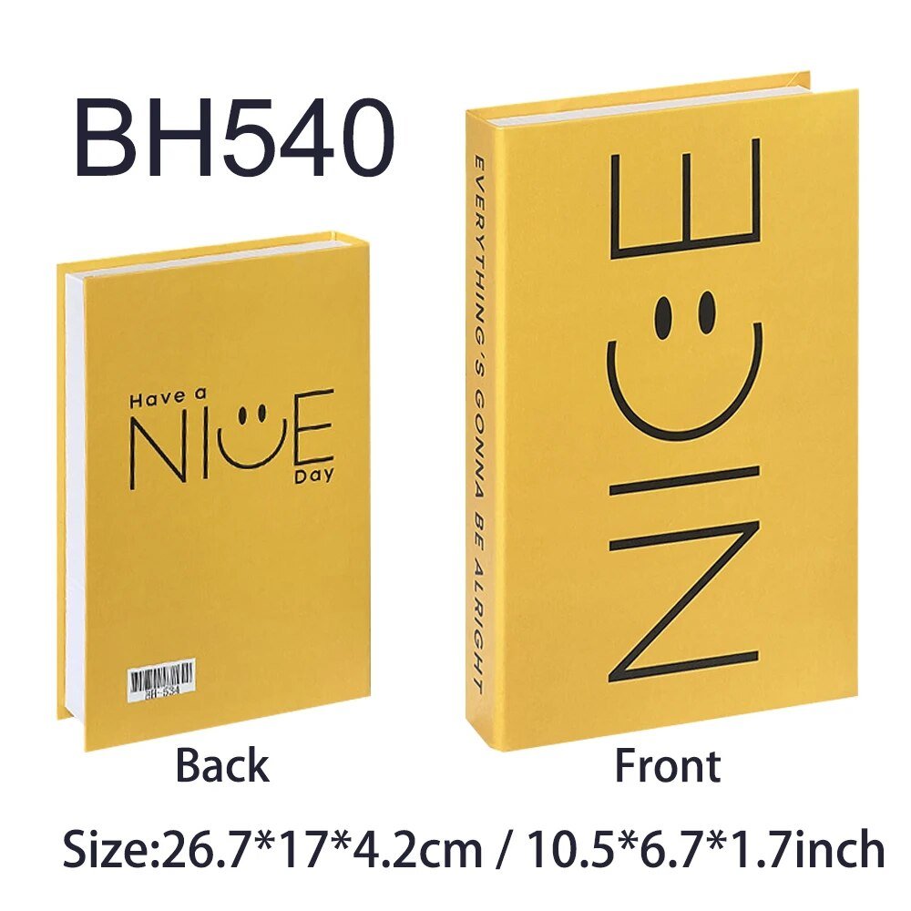 Norvo | Fargerik Lagringsbok Dekorasjon