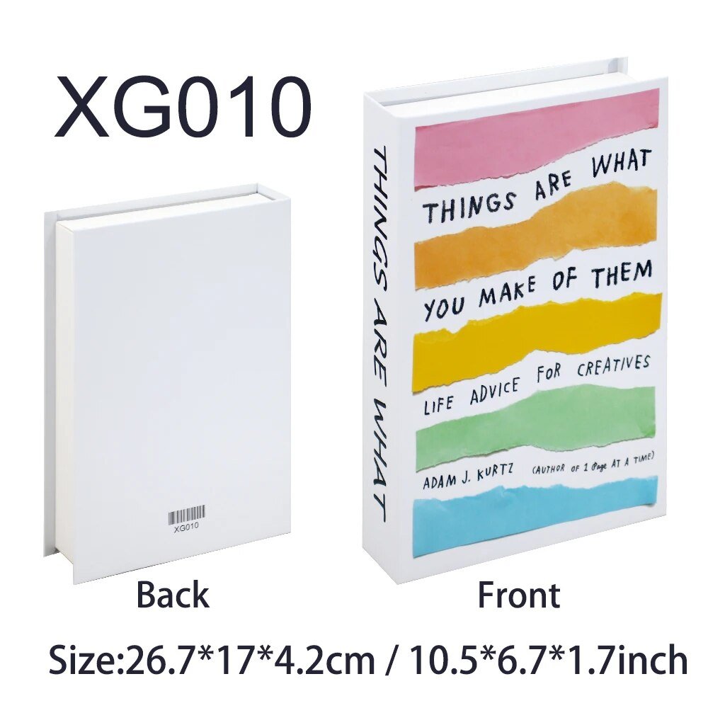 Norvo | Fargerik Lagringsbok Dekorasjon