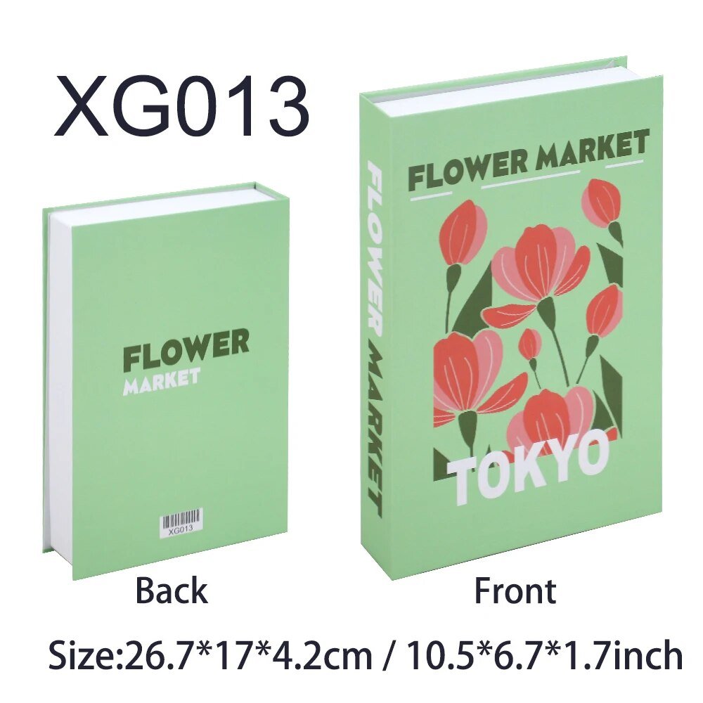 Norvo | Fargerik Lagringsbok Dekorasjon