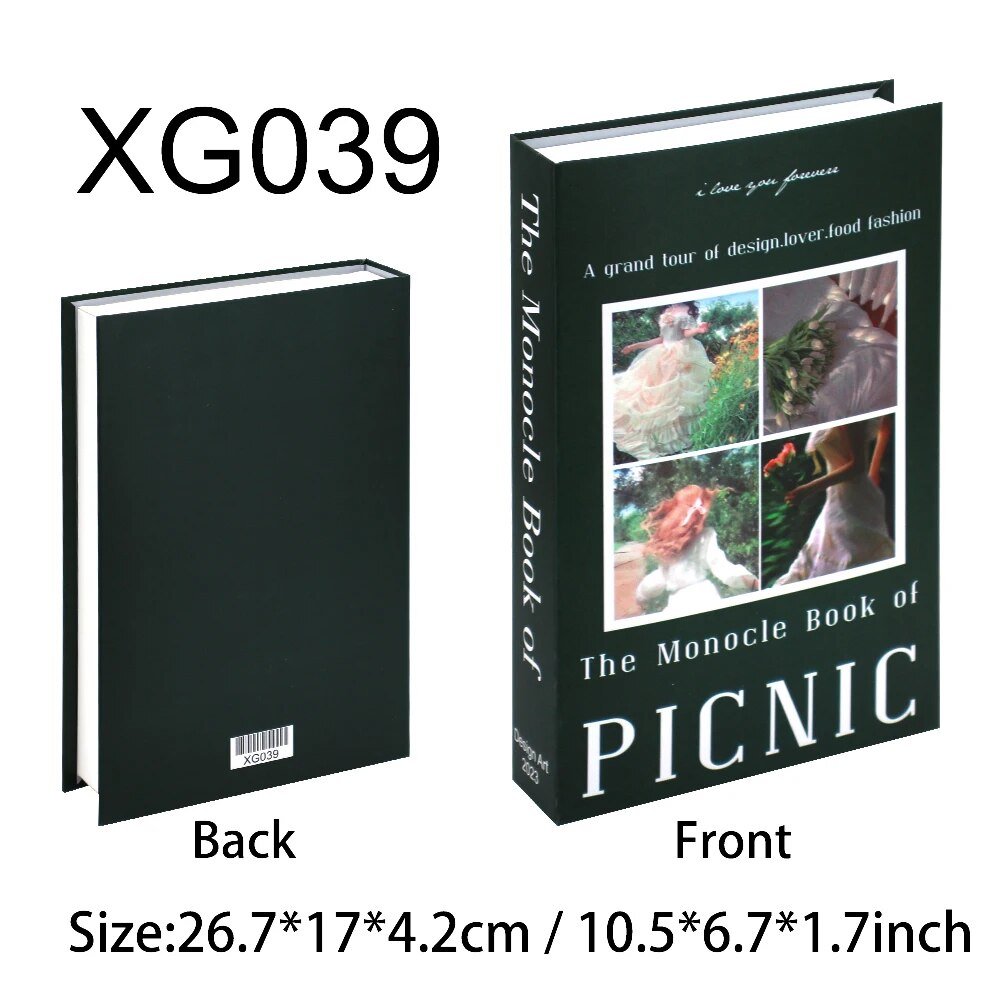 Norvo | Fargerik Lagringsbok Dekorasjon