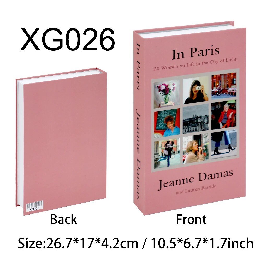 Norvo | Fargerik Lagringsbok Dekorasjon