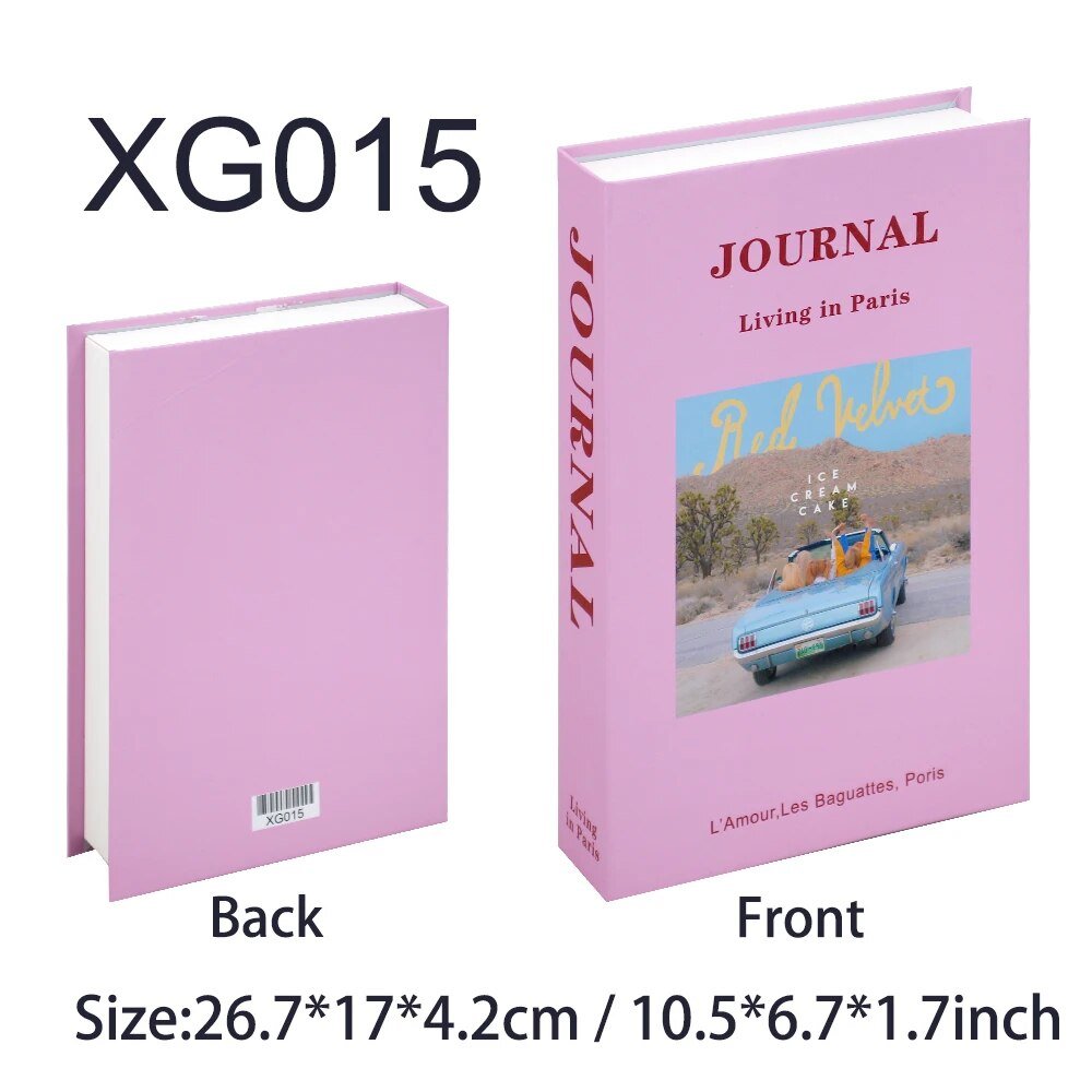 Norvo | Fargerik Lagringsbok Dekorasjon