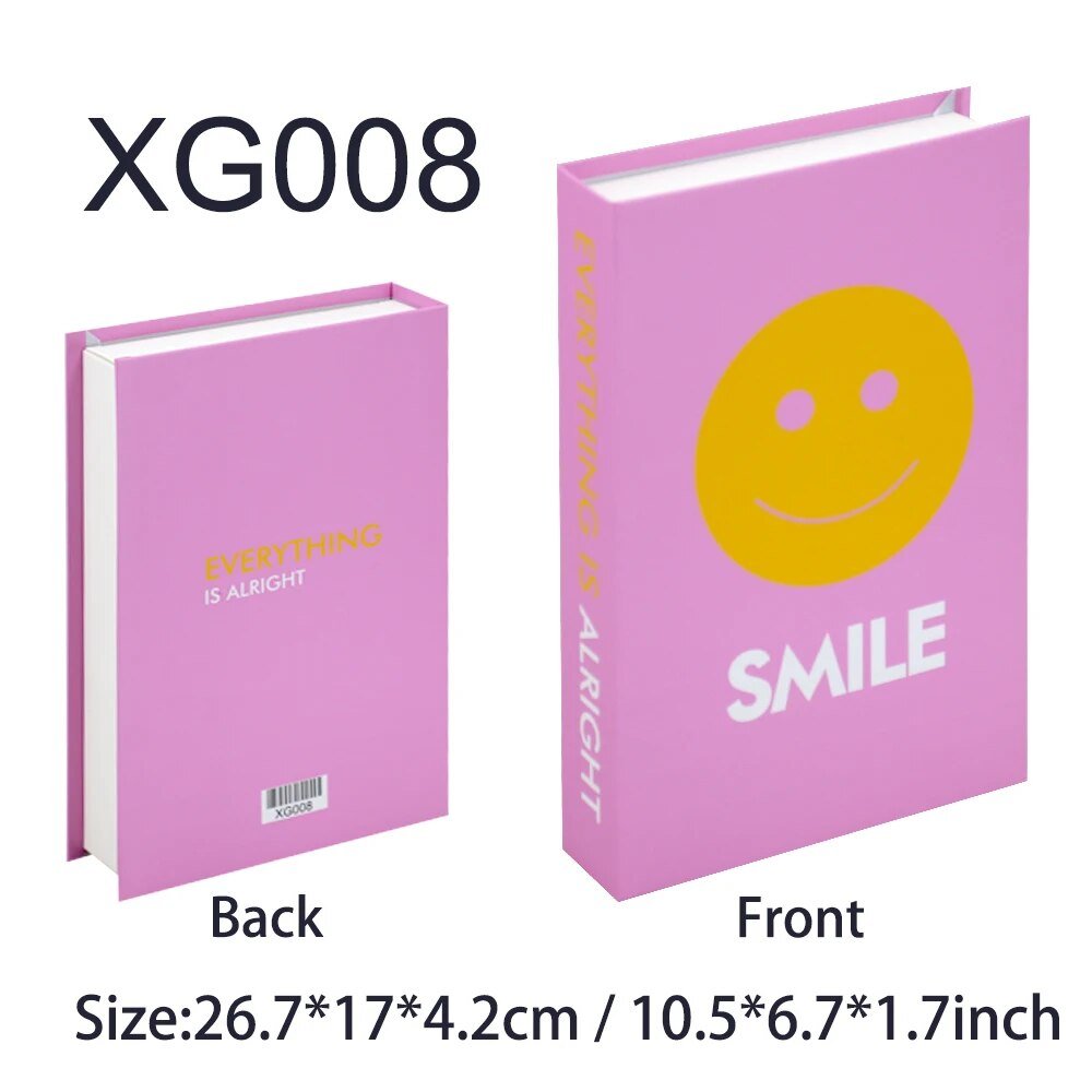 Norvo | Fargerik Lagringsbok Dekorasjon