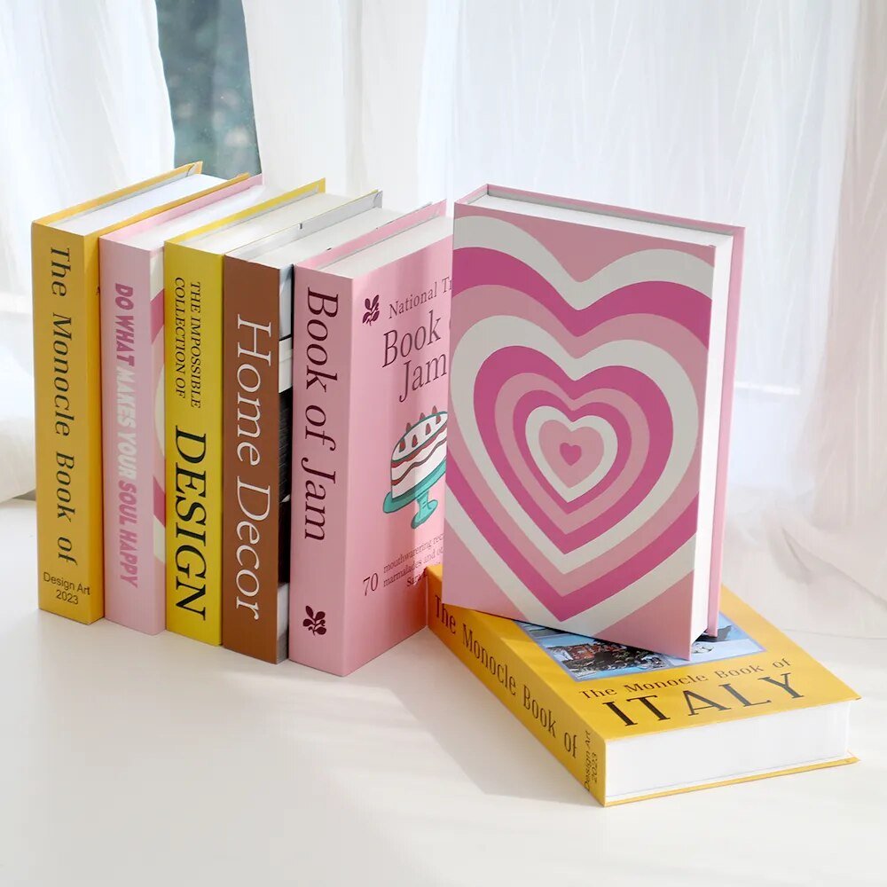 Norvo | Fargerik Lagringsbok Dekorasjon