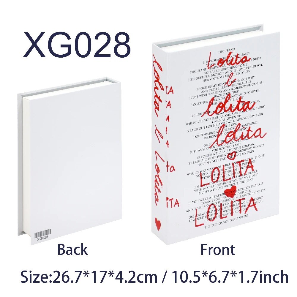 Norvo | Fargerik Lagringsbok Dekorasjon