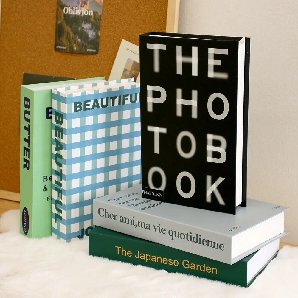 Norvo | Fargerik Lagringsbok Dekorasjon