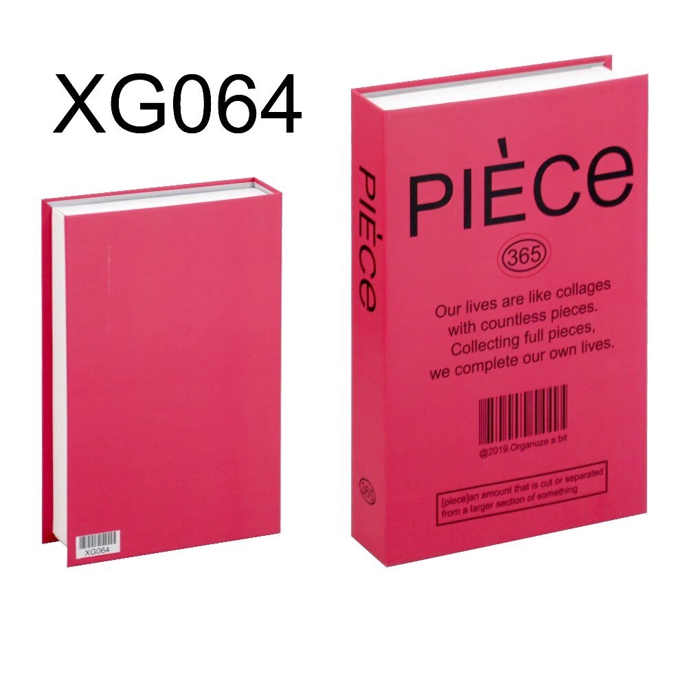 Norvo | Fargerik Lagringsbok Dekorasjon