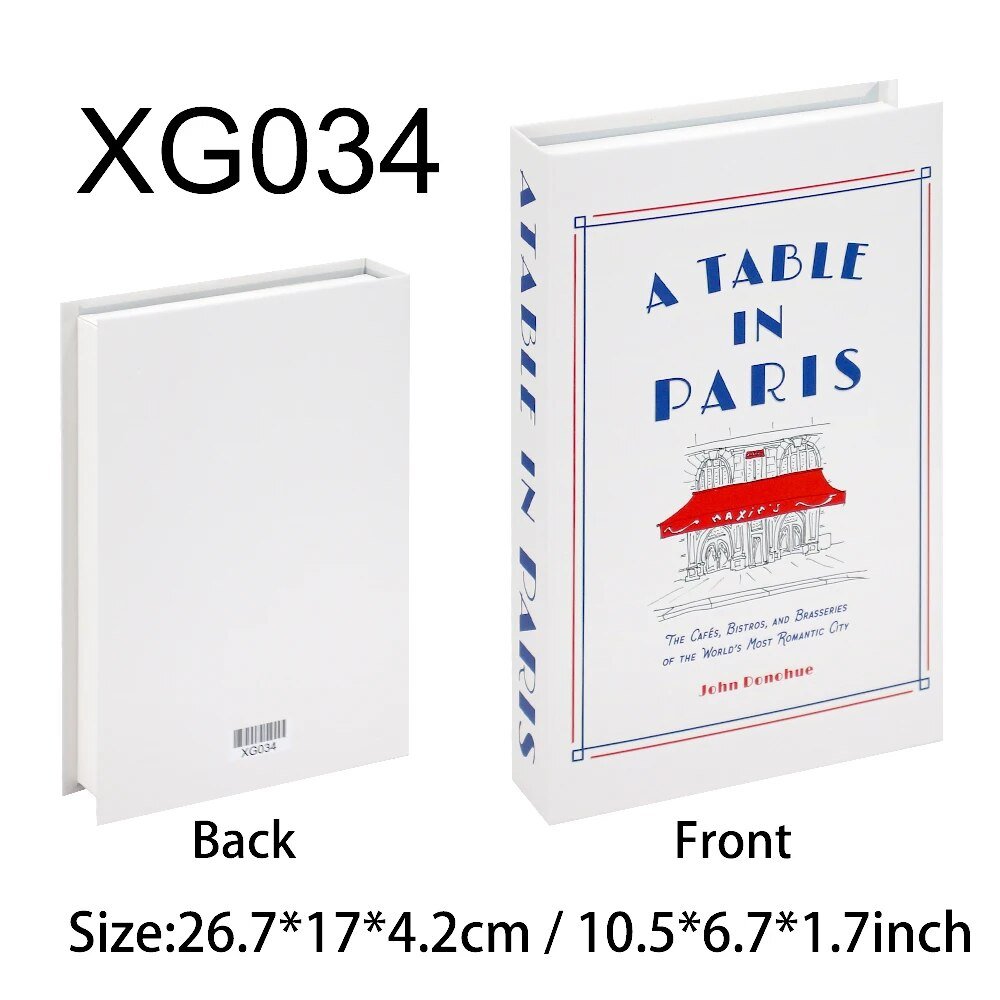 Norvo | Fargerik Lagringsbok Dekorasjon