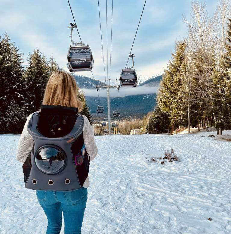 Norvo | Kjæledyrsekk med boblevindu-design