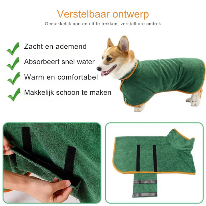 Komfortabel Hund Badekåpe - Finn Norvo