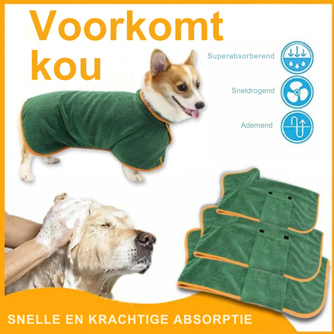 Komfortabel Hund Badekåpe - Finn Norvo