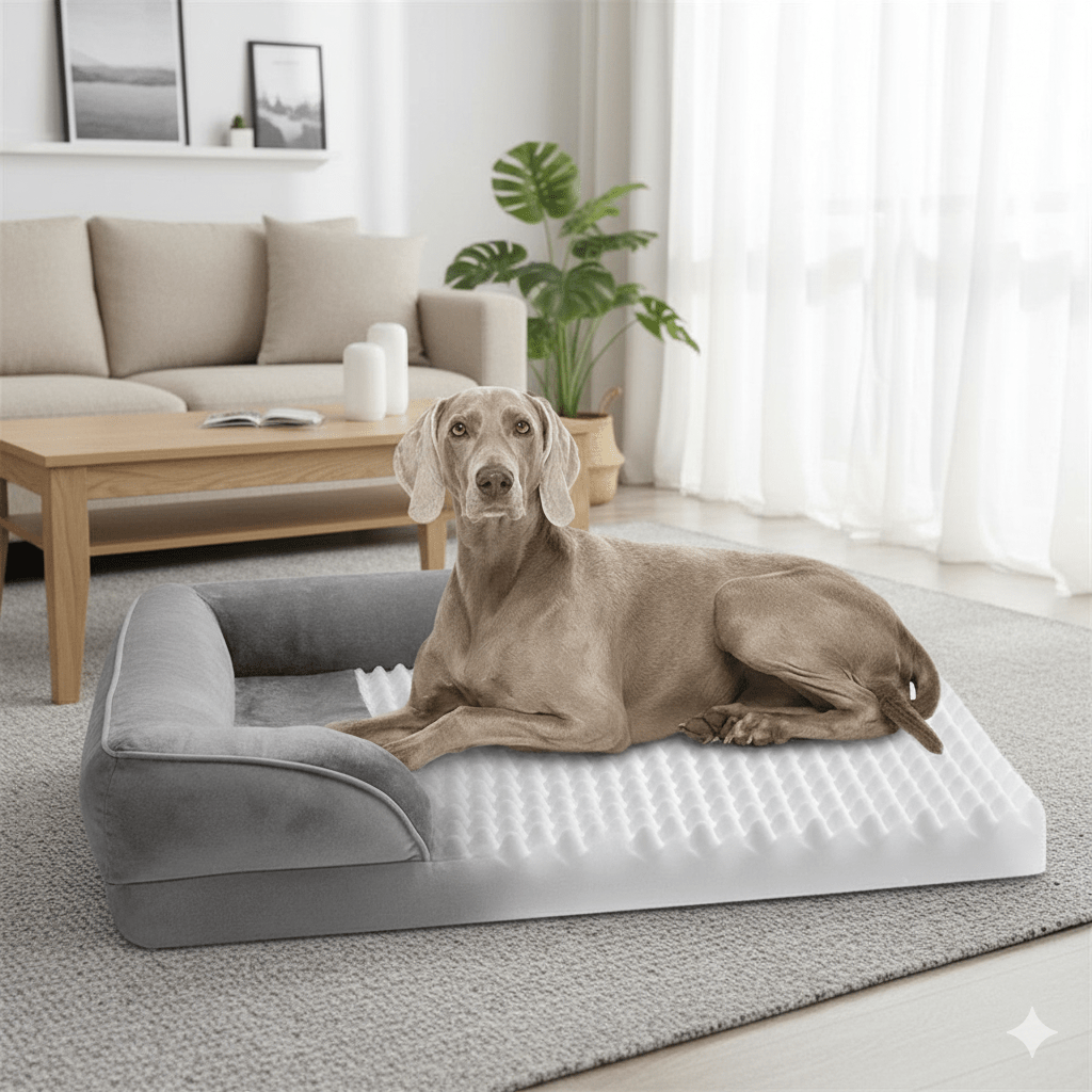 Norvo | COMFYPAW ORTHOBED – Ortopedisk Hundeseng med Fellesavlastende Skummadrass