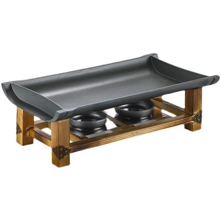 Kommersiell Non-stick BBQ Tallerken Bakepanne Grillet Fisk Jernplate | Norvo