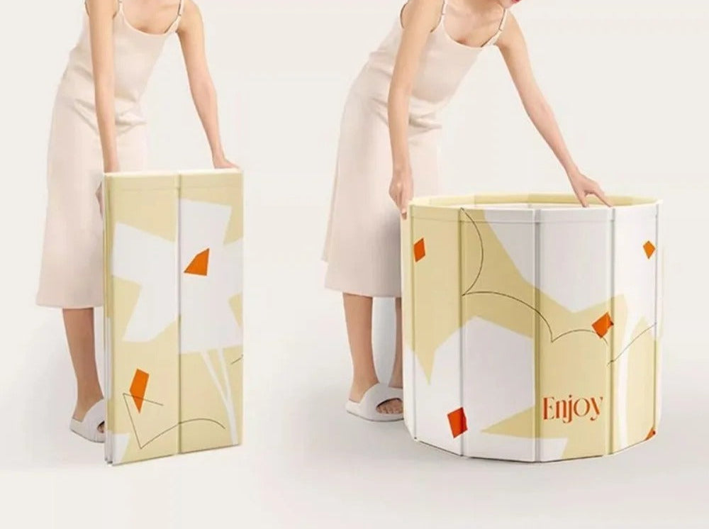 Norvo | Bærbar frittstående plast badekar for voksne