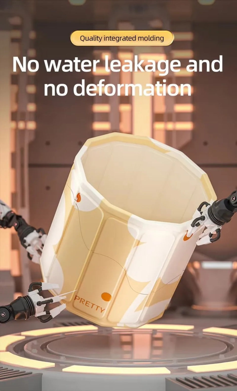 Norvo | Bærbar frittstående plast badekar for voksne