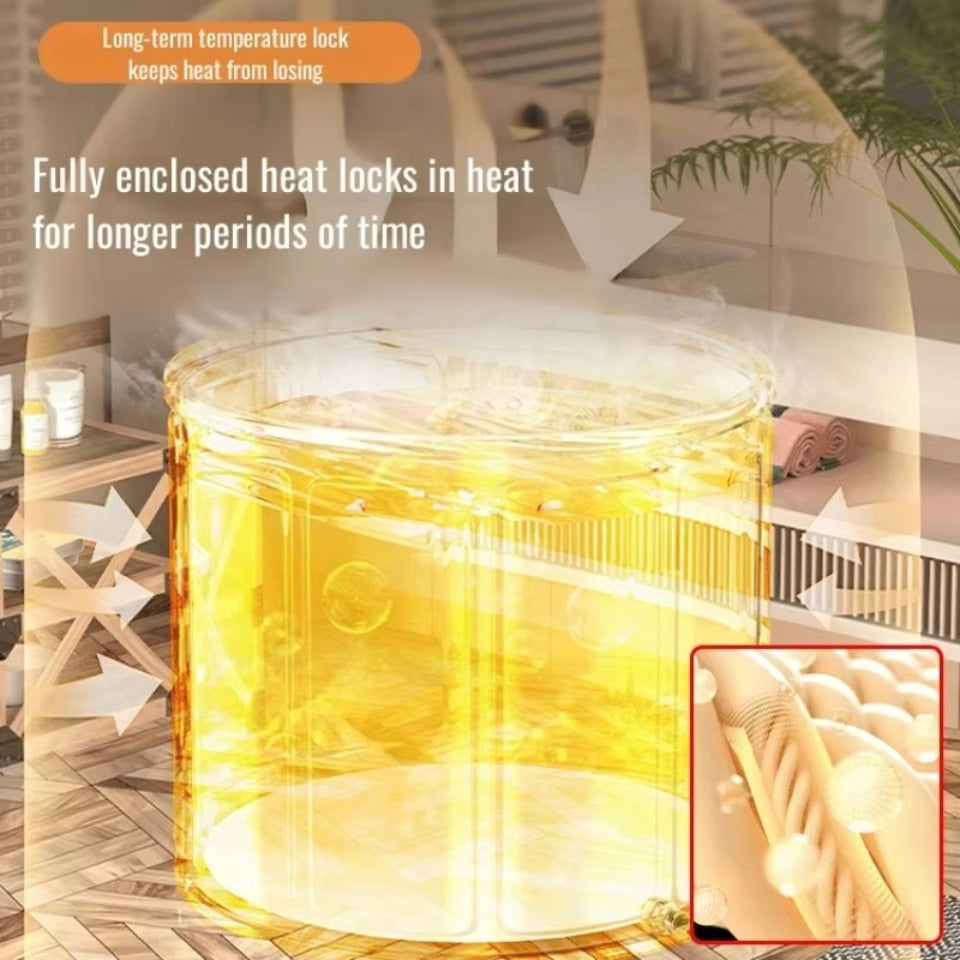 Norvo | Bærbar frittstående plast badekar for voksne