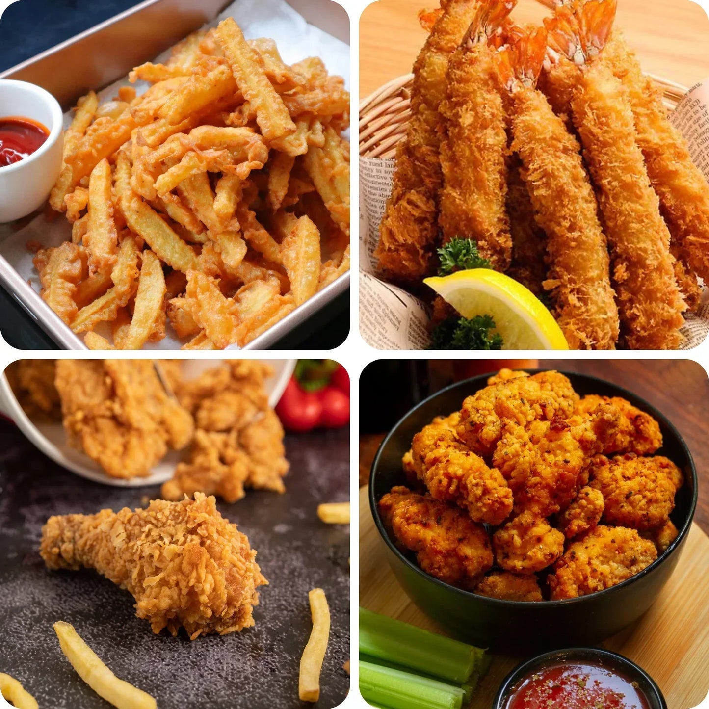 Norvo | Kompakt Rund Frituregryte - SnackMaster Pro