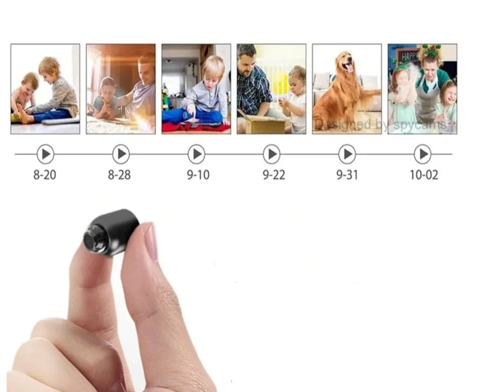 Norvo | Kompakt WiFi Overvåkingskamera - SafeWatch Mini