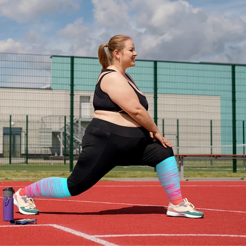 Norvo | Unisex Knelaange Kompresjonsstrømper | Bue støtte Sport