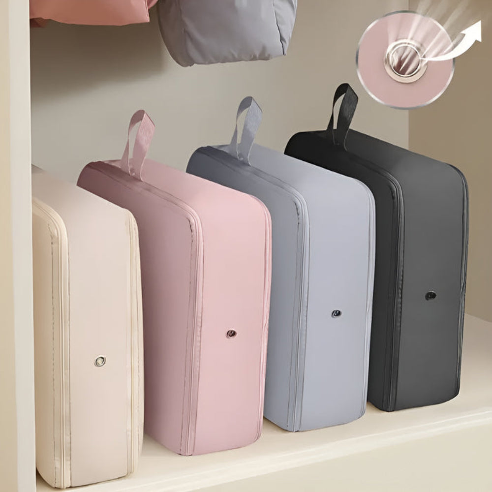 Norvo | Kompresjonsoppbevaringsposer – Plassbesparende Reise- og Hjemme Organiserer uten vakuum