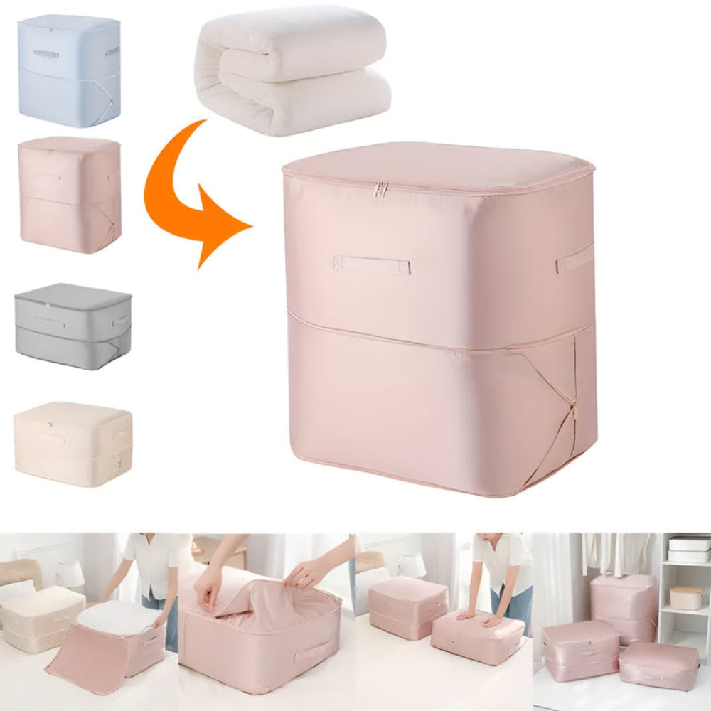 Norvo | Kompresjonsoppbevaringsposer – Plassbesparende Reise- og Hjemme Organiserer uten vakuum