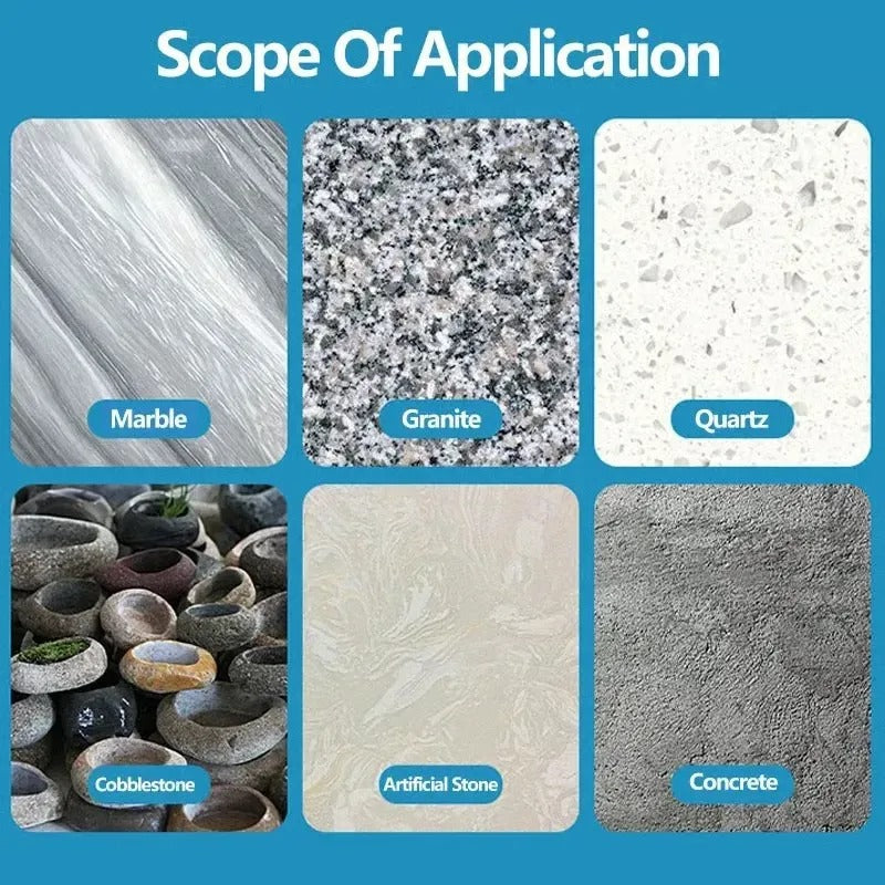 Norvo | Diamantslipeskive Sett | 100mm Vinkelsliper Kompatibel | Steinsforming